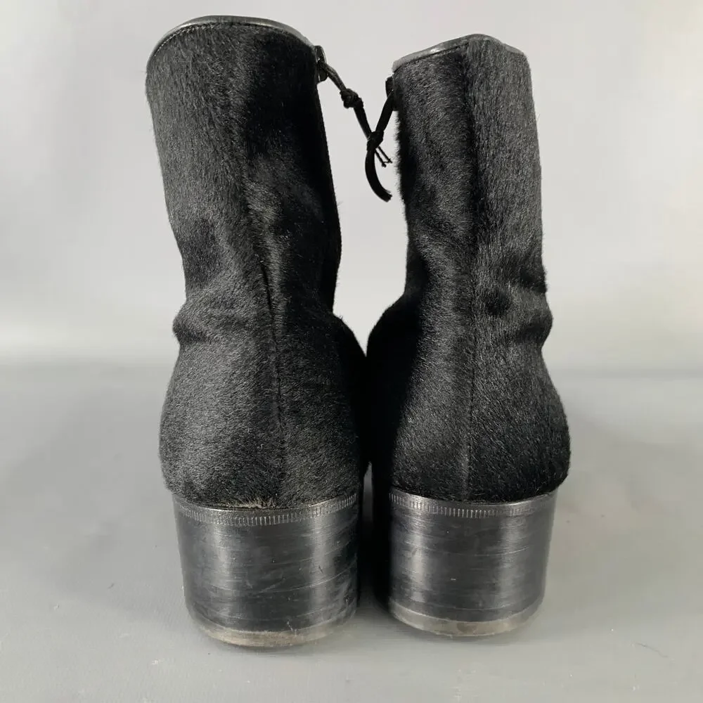 GUCCI Size 9.5 Black Leather Chelsea Boots - Picture 3 of 8